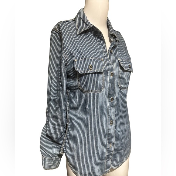 Seven Denim Shirt Xs - Picture 2 of 4